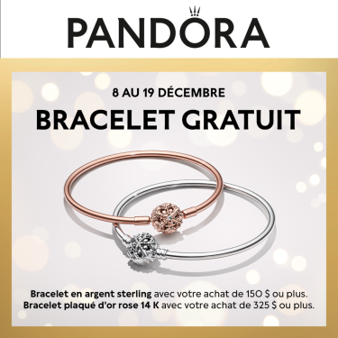 Nous avons un cadeau pour vous ! Recevez un bracelet GRATUIT avec votre achat! icon