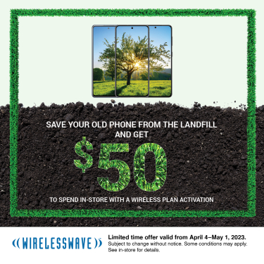 RECYCLEZ VOTRE ANCIEN TÉLÉPHONE ET OBTENEZ 50 $ icon