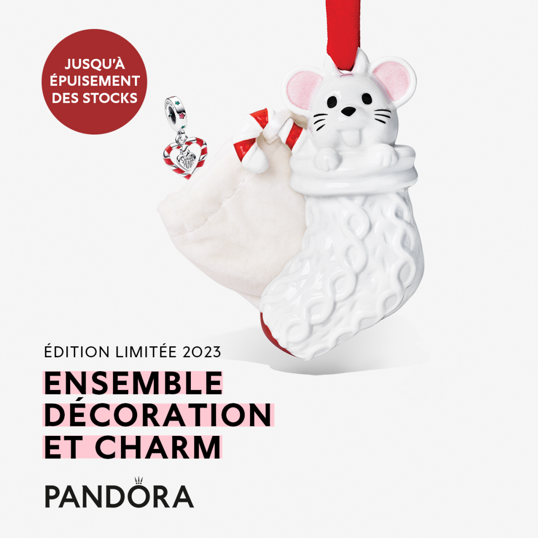 Pandora – Ajoutez un peu d’éclat à votre bracelet et à votre maison avec l’ensemble d’ornements et de charmes en édition limitée 2023. icon