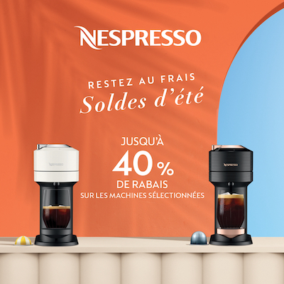 Nespresso Soldes d’été icon