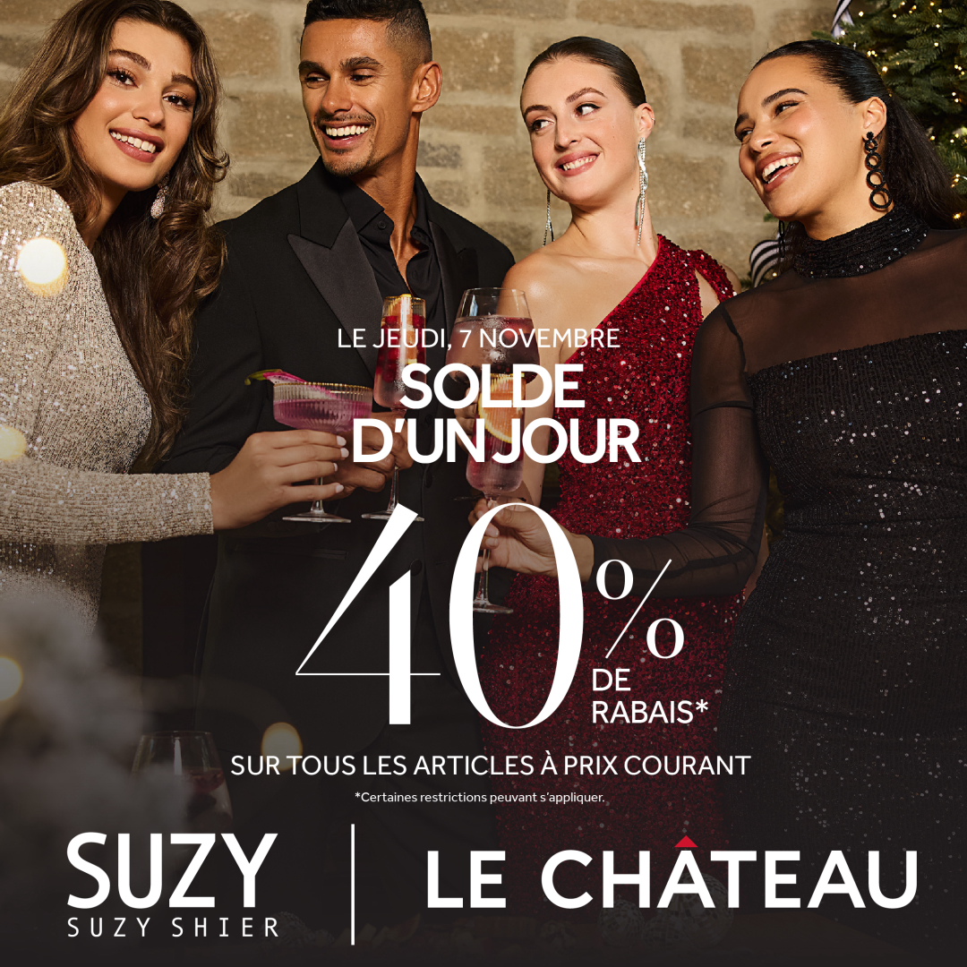 Suzy Shier – Solde 40 % de rabais icon