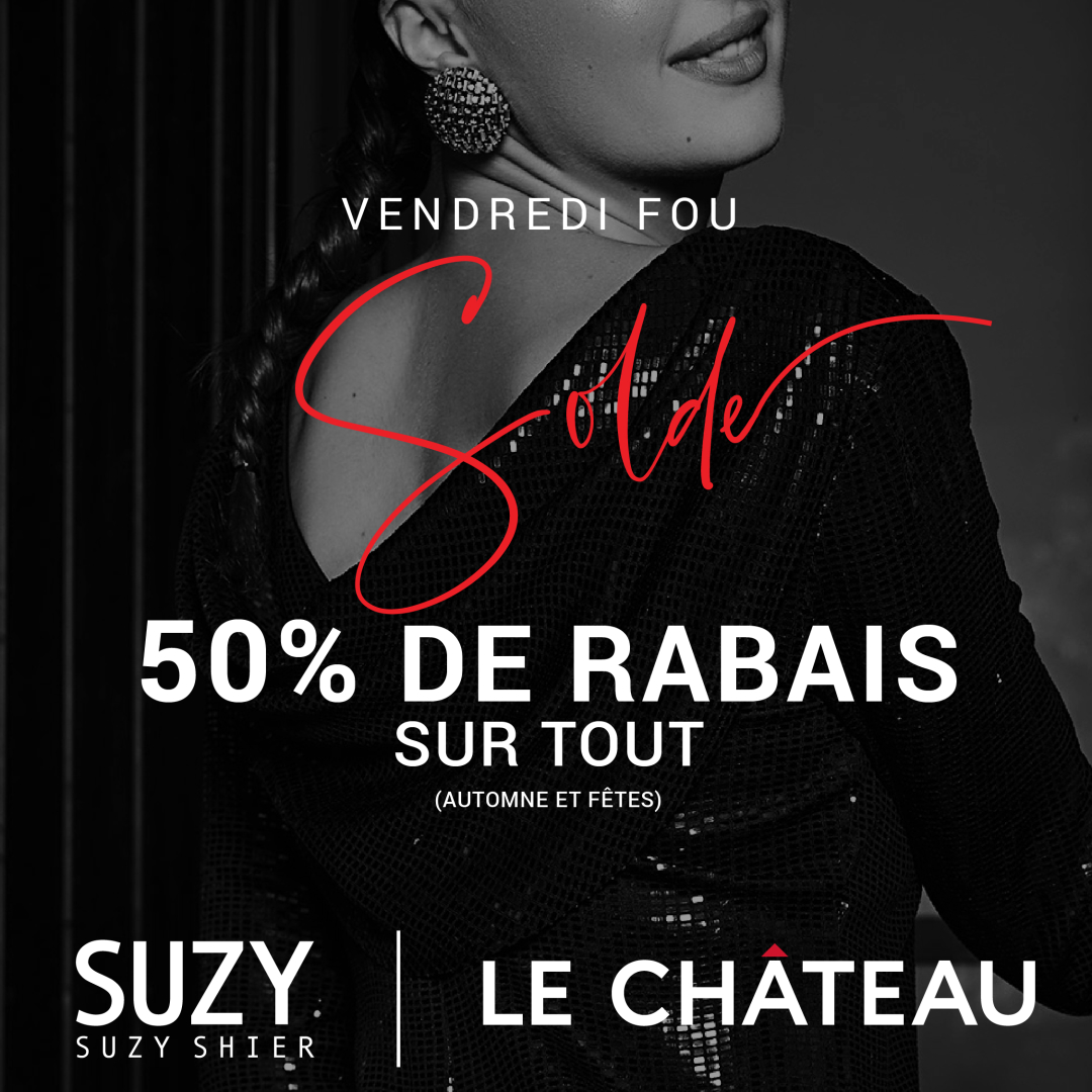 Suzy Shier – 50 % de rabais sur tout icon