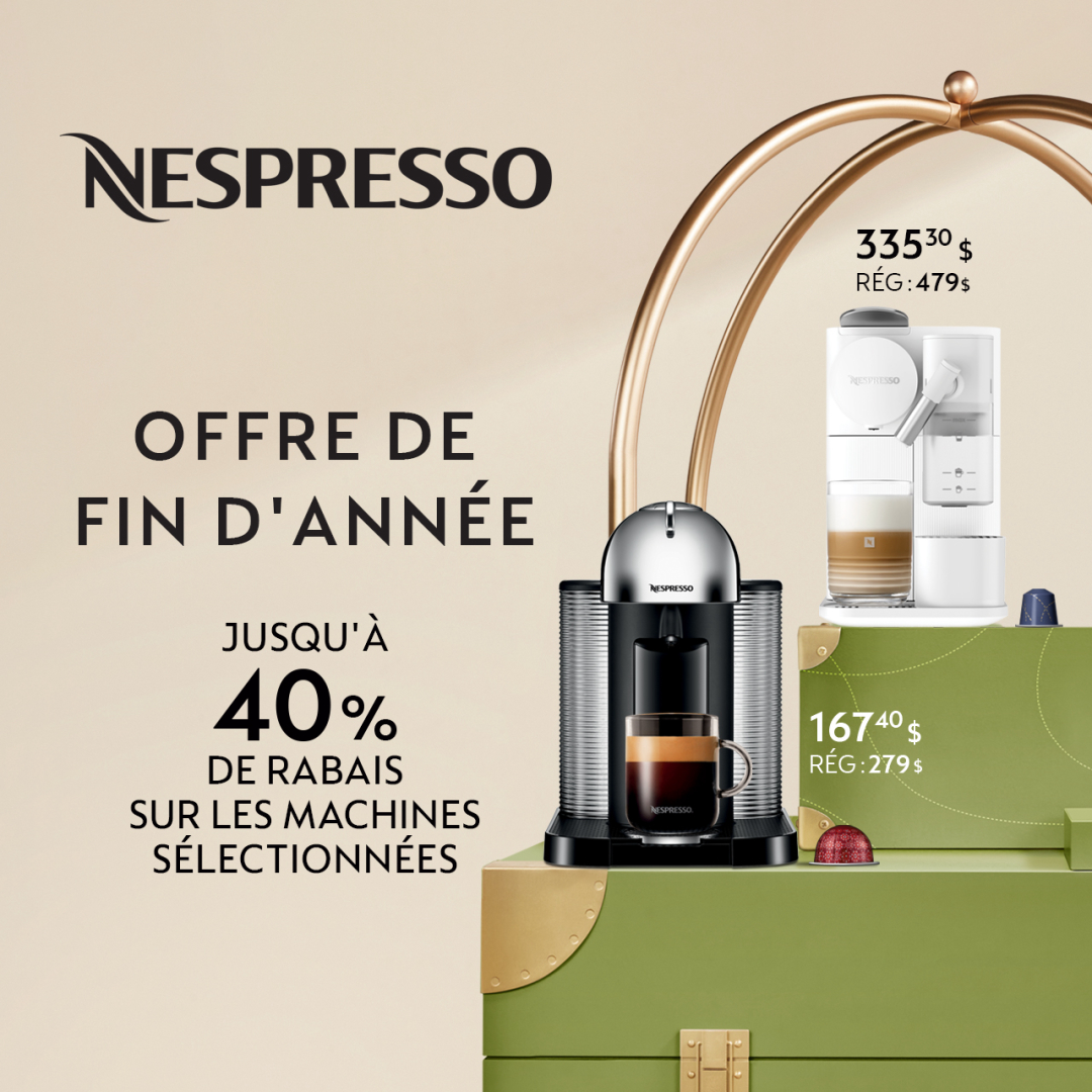 Nespresso CA – Offre de fin d&rsquo;année icon