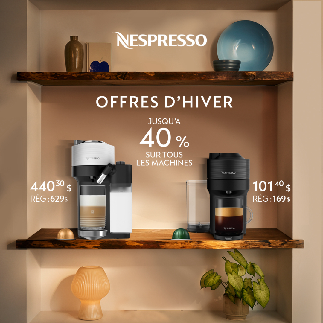 Nespresso – Offres machine d’hiver icon