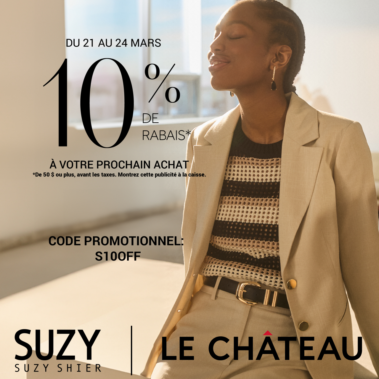Suzy Shier | Le Chateau – Solde 10 % de rabais icon