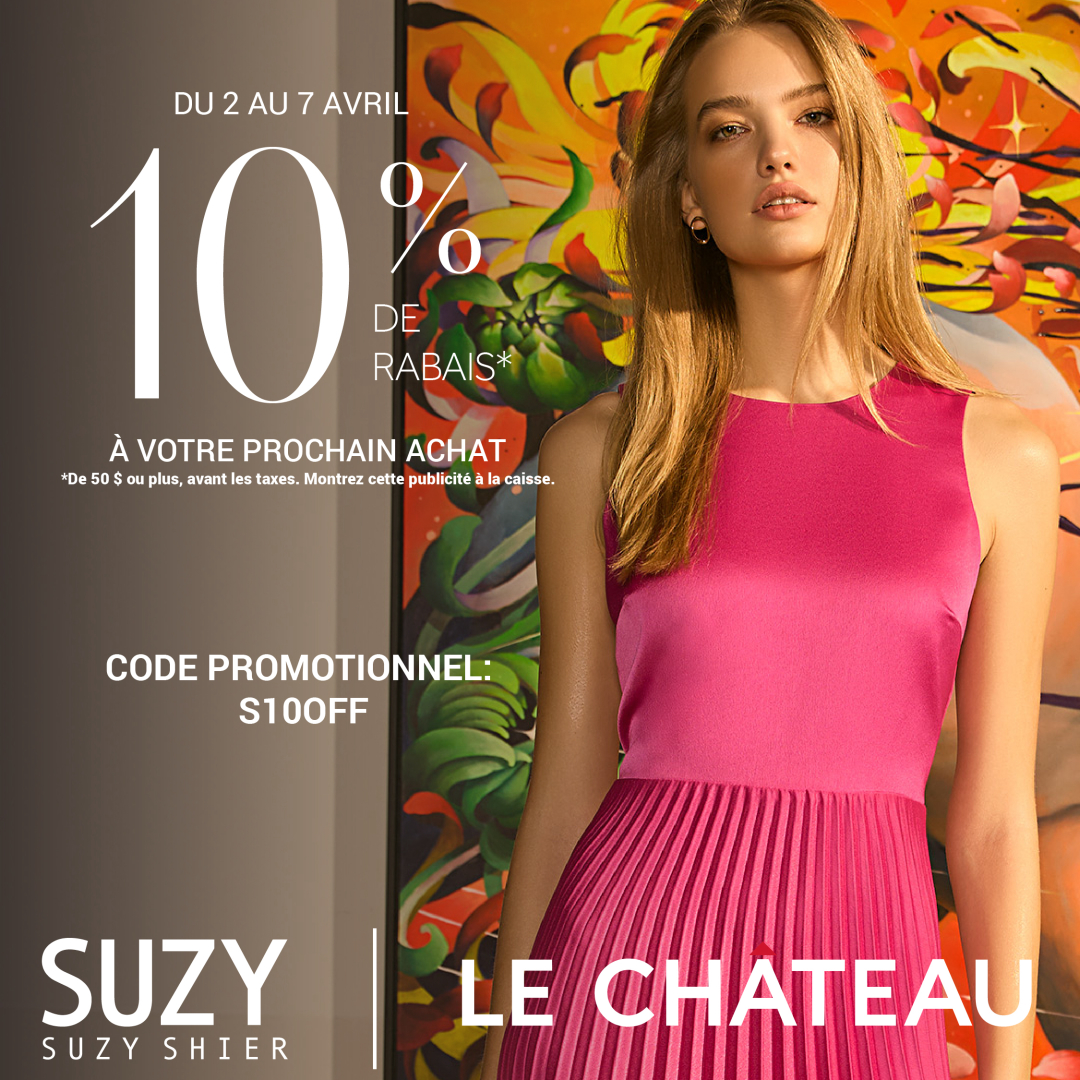 Suzy Shier | Le Chateau – Solde 10 % de rabais icon