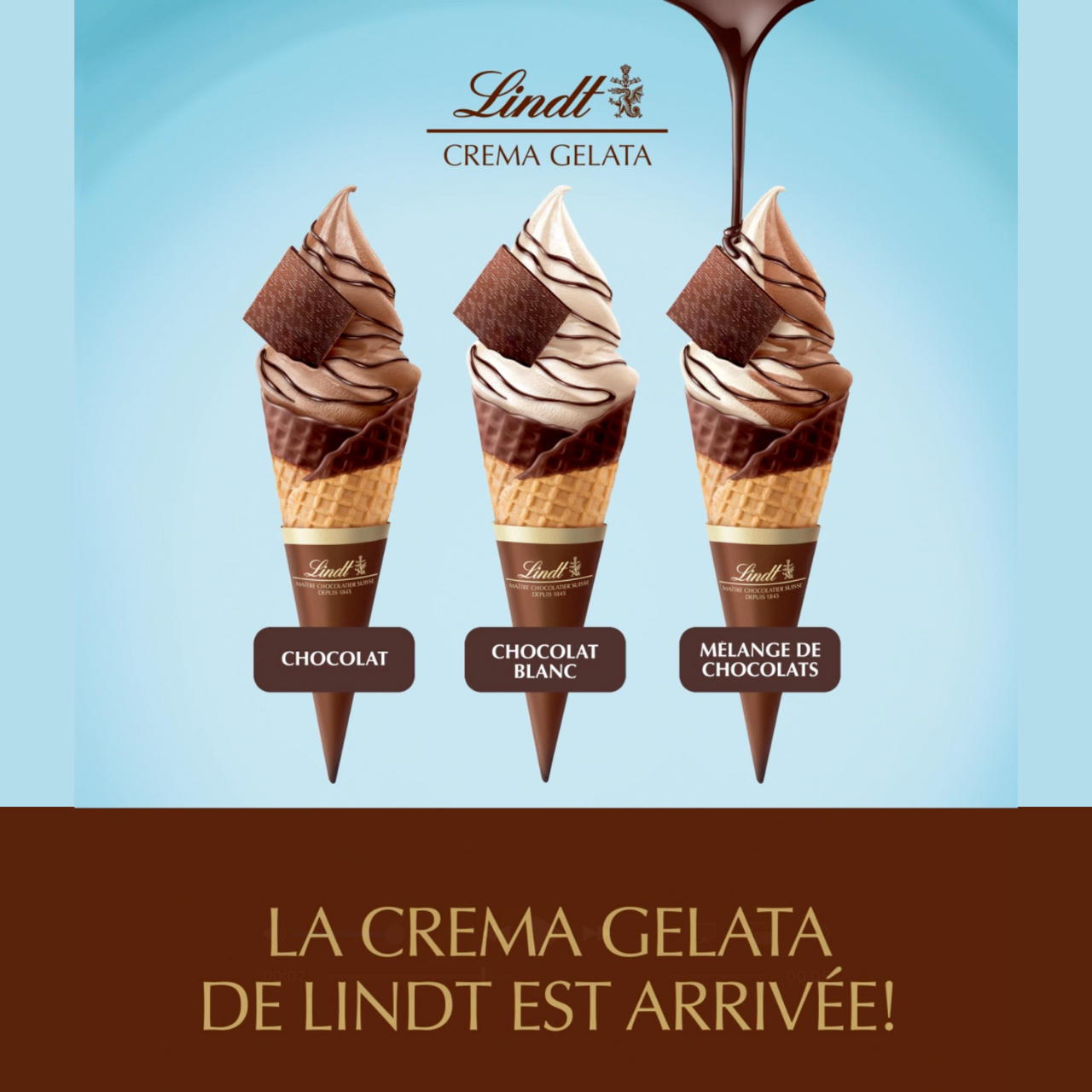 Lindt Chocolate – La Crema Gelata Lindt est de retour! icon