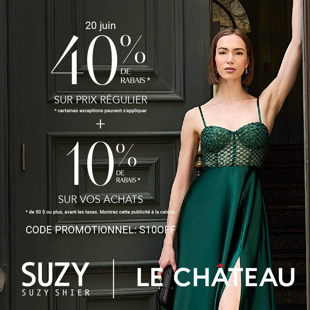 Suzy Shier | Le Chateau – Rabais de 40 % sur le prix courant icon