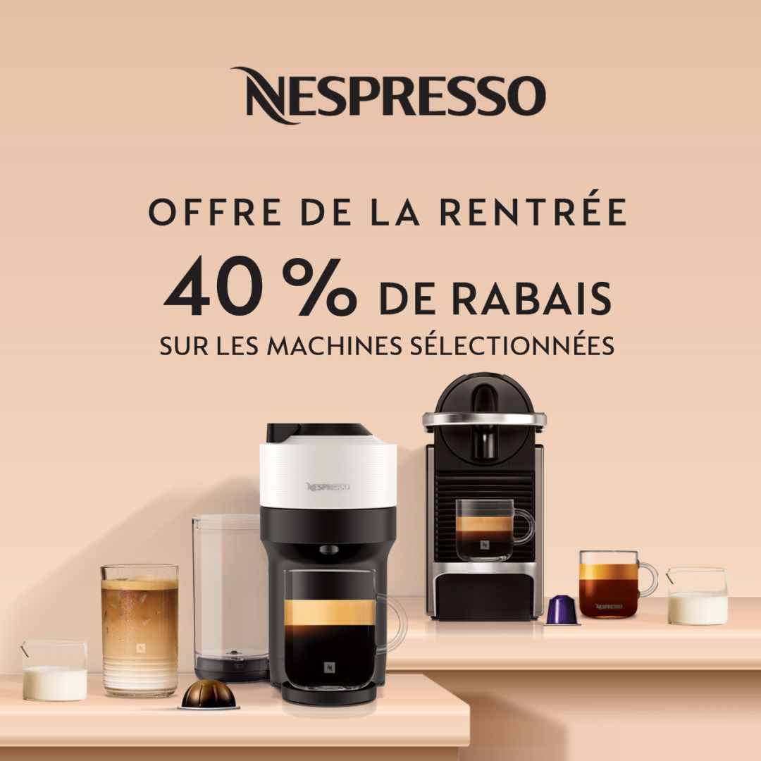 Nespresso – Offre de la rentrée icon