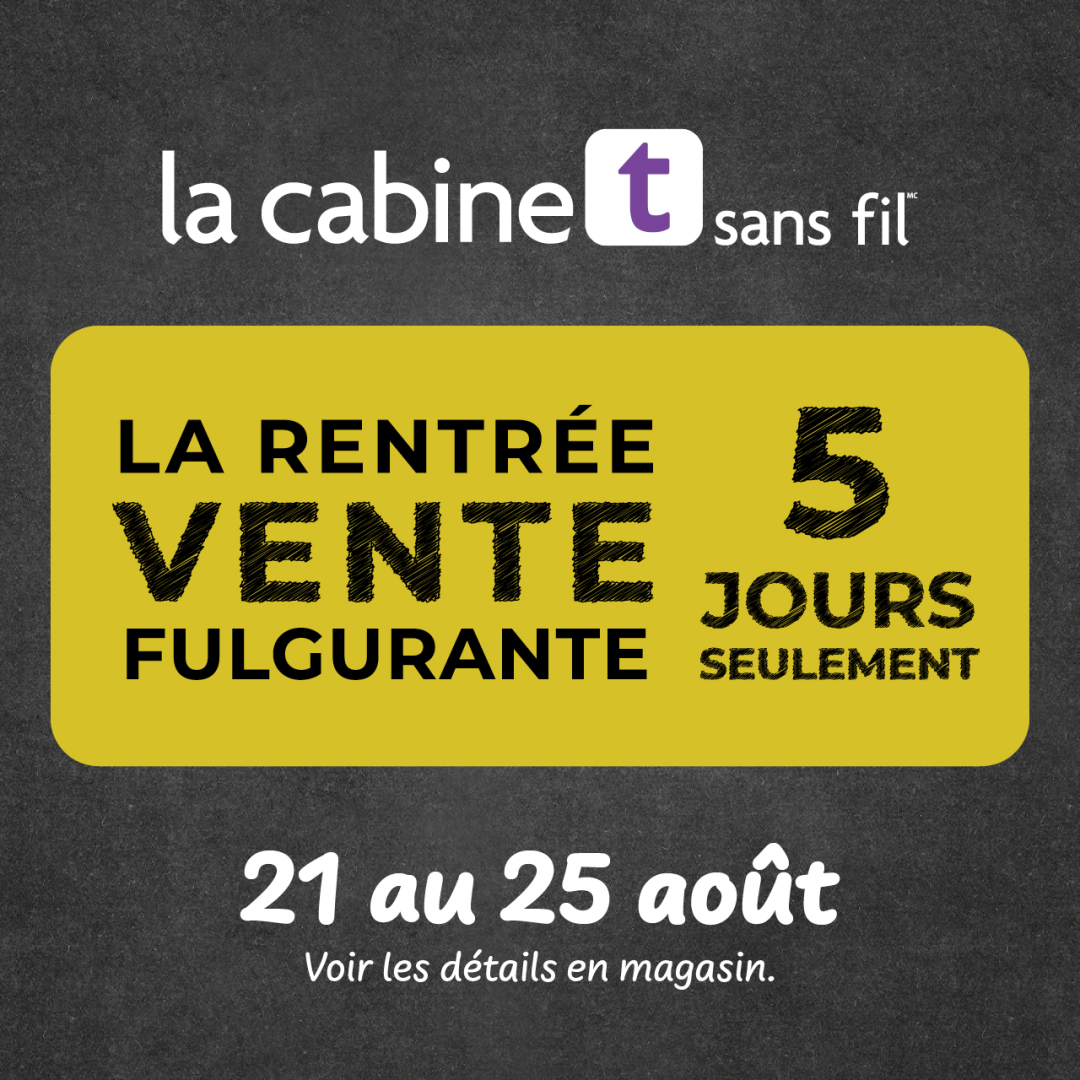 5 JOURS SEULEMENT — La Rentrée Vente Fulgurante icon