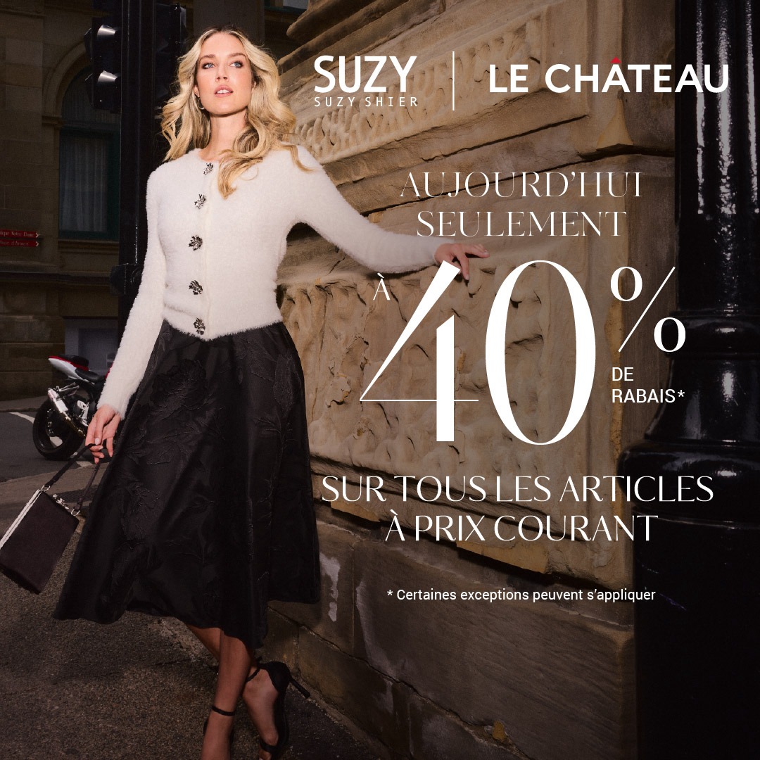 AUJOURD’HUI SEULEMENT : 40 % de rabais icon