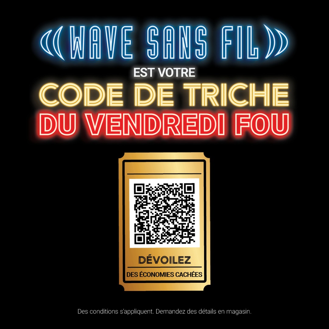 WAVE SANS FIL EST VOTRE CODE DE TRICHE DU VENDREDI FOU icon