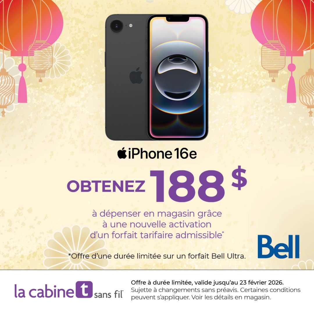 Célébrez le Nouvel an Lunaire ! Obtenez 188 $ à dépenser en magasin* icon