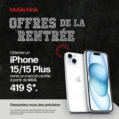 Offres de la rentrée icon