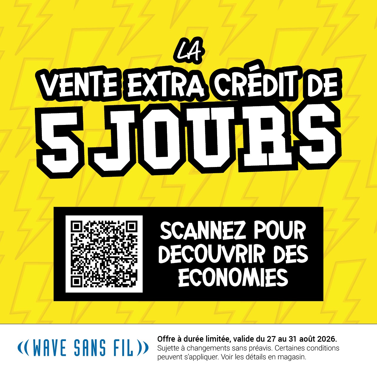 LA VENTE EXTRA CRÉDIT DE 5 JOURS icon