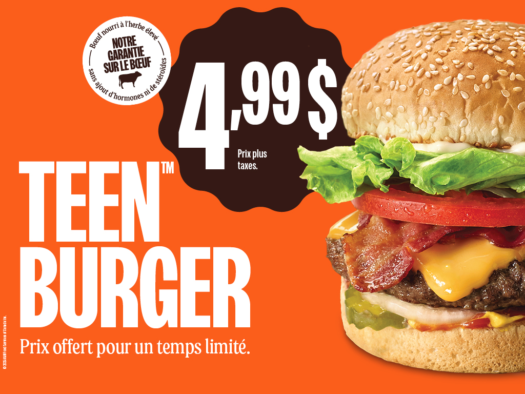 A&amp;W TEEN BURGER icon